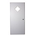 WHITE 10x10 DIAMOND WINDOW OUTSWING DOOR