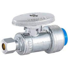 1/4 TURN PUSH-FIT STRAIGHT STOP VALVE