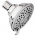 CHROME FIXED 4-FUNCTION SPRAY SHOWER HEAD