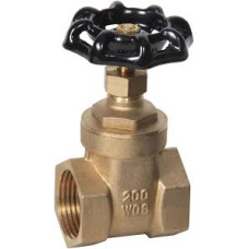 3/4" FPT BRASS GATE VALVE