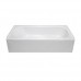 30" X 54" RIGHT-HAND DRAIN FIBERGLASS TUB