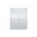 FIBERGLASS SLIDING SHOWER DOORS