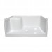 34" X 48" FIBERGLASS LEFT SEAT SHOWER BASE