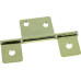 BRASS EXTENDED LEAF NON-MORTISE HINGE