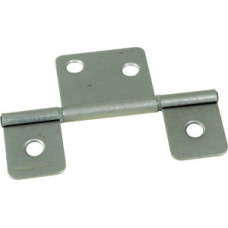 STAINLESS STEEL EXTENDED LEAF NON-MORTISE HINGE