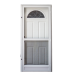 WP DECORATIVE SUNBURST COMBO DOOR